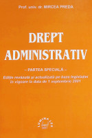 Drept administrativ : Partea specială