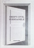 Dreptul civil. Persoanele