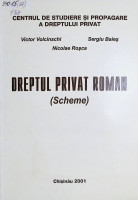 Dreptul privat roman : (Scheme)