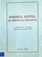 Codul civil al Republicii Moldova