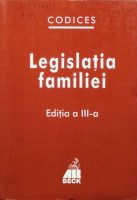 Legislaţia familiei