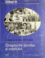 Culegere de acte normative privind drepturile familiei şi a copilului