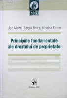 Principiile fundamentale ale dreptului de proprietate