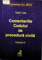 Comentariile Codului de procedură civilă