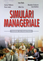 Simulări manageriale : teorie şi practică