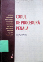Codul de procedură penală. Comentariu