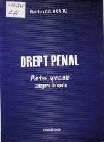 Drept penal. Partea speciala