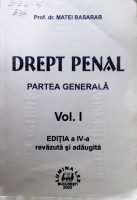 Drept penal: Partea generala.