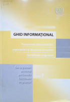 Prevenirea discriminării, exploatării şi abuzului femeilor lucrătoare migrante : Ghid  informaţional