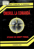 Omorul la comandă : Studiu de drept penal