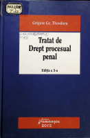 Tratat de Drept procesual penal