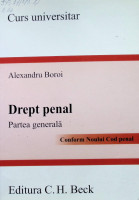 Drept penal. Partea generală