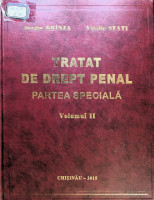 Tratat de drept penal. Partea specială