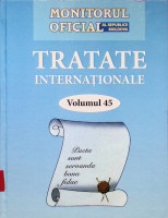 Tratate internaţionale la care Republica Moldova este parte 2006 - 2010