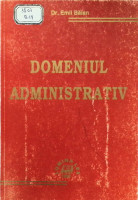 Domeniul administrativ