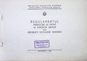 Regulamentul instrucţiei de front al forţelor armate ale Republicii Socialiste România