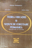 Teoria educaţiei şi noţiuni de cercetare pedagogică