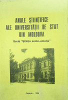 Anale ştiinţifice ale Universităţii de Stat din Moldova