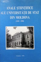 Anale ştiinţifice ale Universităţii de Stat din Moldova(1946-1996)