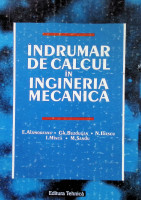 Îndrumar de calcul în ingineria mecanică