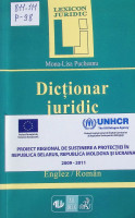 Dicţionar juridic englez-român
