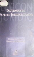 Dicţionar de expresii juridice latine