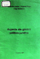 Aspecte ale gîndirii politico-juridice