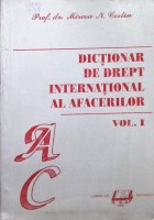 Dicţionar de drept internaţional al afacerilor