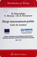 Drept internaţional public: Caiet de seminar