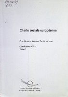 Comité européen des Droits sociaux: Charte sociale européenne. Conclusions XVI-1