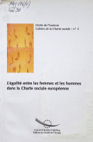 Legalite entre les femmes et les hommes dans la Charte sociale europeenne