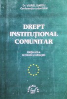 Drept instituţional comunitar