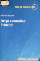 Drept comunitar. Principii