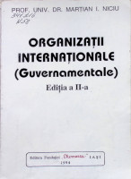 Organizaţii internaţionale: (Guvernamentale)