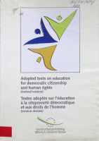 Adopted texts on education for democratic citizenship and human rights