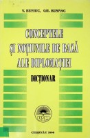 Conceptele şi noţiunile de bază ale diplomaţiei