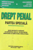 Drept penal. Partea specială