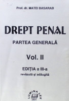 Drept penal: Partea generală. Vol.2