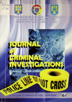 Journal of criminal investigation