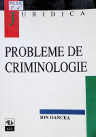 Probleme de criminologie