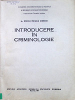 Întroducere în criminologie