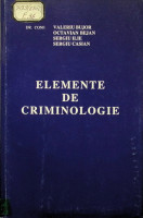 Elemente de criminologie