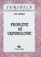 Probleme de criminologie