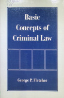 Basic Concepts of Criminal Law