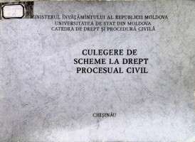 Culegere de scheme la drept procesual civil