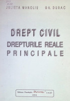 Drept civil : Drepturile reale principale