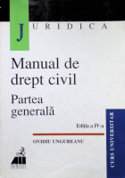 Manual de drept civil. Partea generală