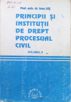 Principii şi instituţii de drept procesual civil