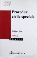 Poceduri civile speciale