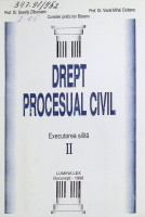 Drept procesual civil : Executarea silită